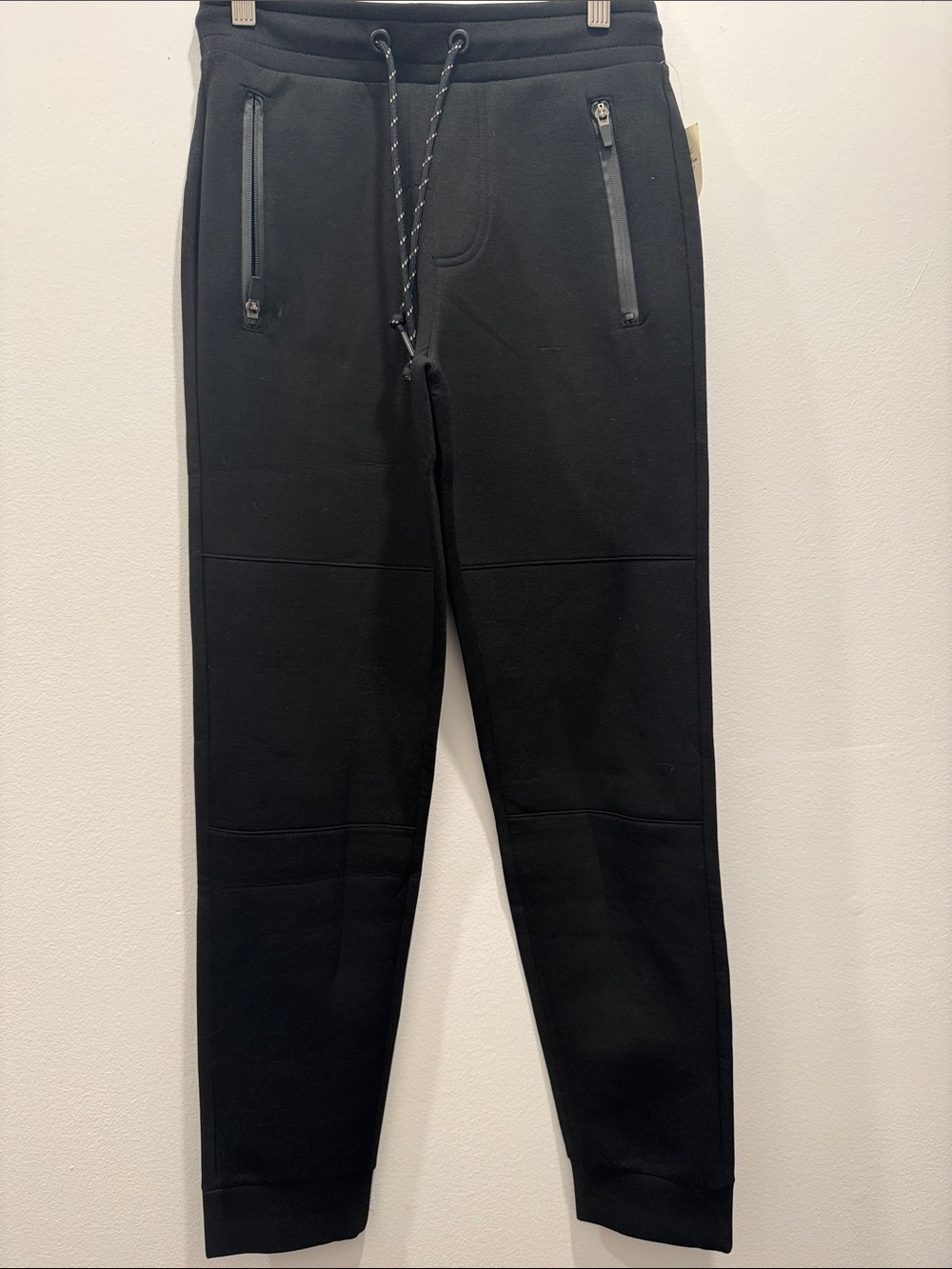 Kids Black Drawstring Jogger Pants - Comfortable Everyday Sweatpants